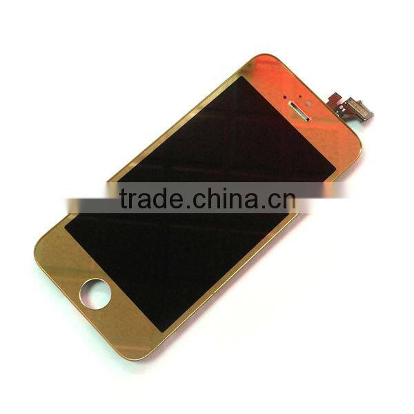 gold mirror conversion kit for iphone 5" lcd and digitizer