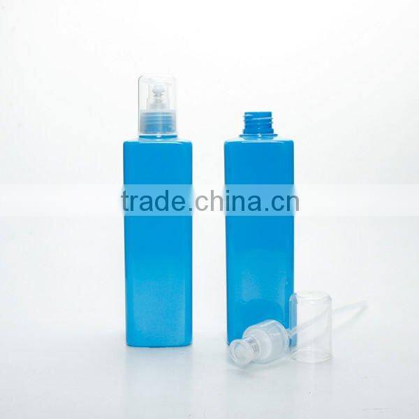 Treatment pump PET 300ml Square Blue