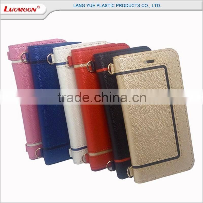 leather wallet with diamond phone case cover bag for xiaomi redmi note prime mi 4c media tek
