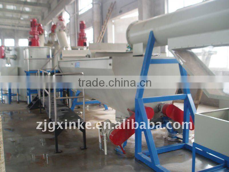 500kg/h PET recycling machine/pet bottle recycling plant/pet flake washing line