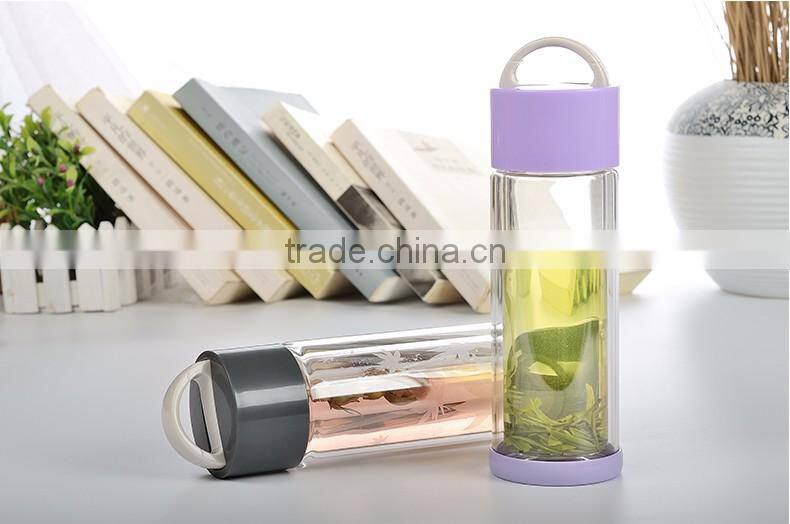 New Design Healthy Drinking Round 50 Cl Balm Mineral Water Glass Bottle