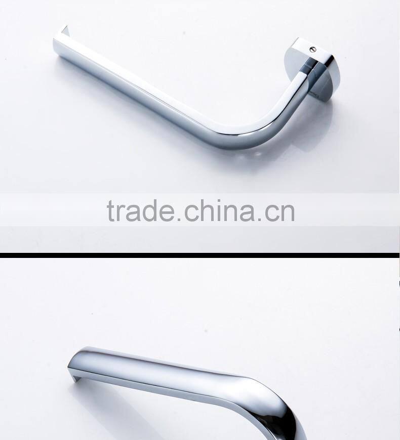 bathroom accessories sanitary ware with brass toliet paper holder for shower rail.