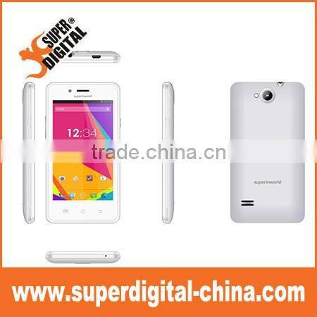 China factory 4inch unlocked Spreadtrum 7731 Quad core android 3G smart phone