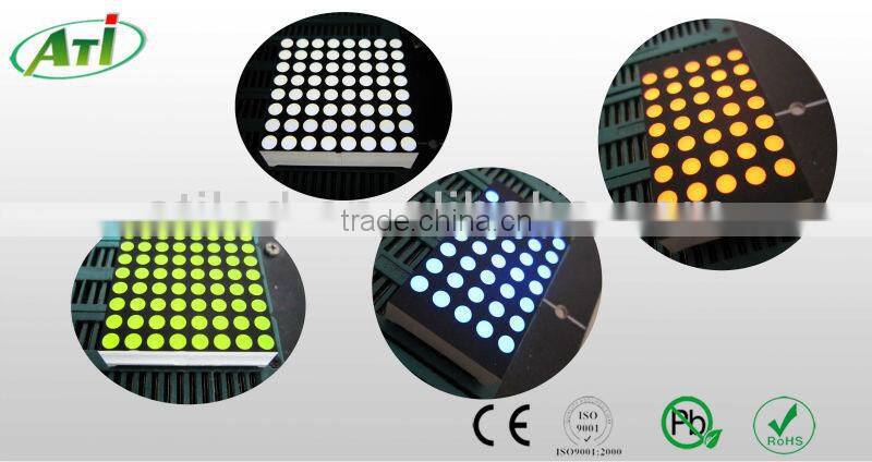 2.3inch elevator dot matrix led display factory price best selling, promotional item with 3 years guarantee
