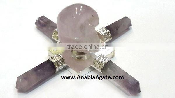 Crystal Quartz 2 inch Angels : Agate Healing Angels