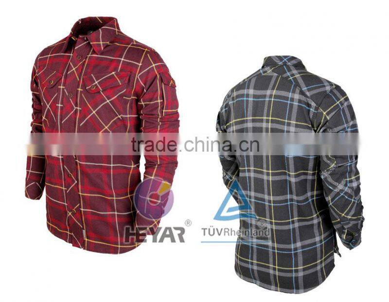 Blue Combo Tencel Cotton Check Shirt Cotton Flannel Fabric