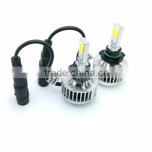 32W 2800LM HB3 cob led car headlight , 9005 headlight ,12V car headlamps CE ROHS