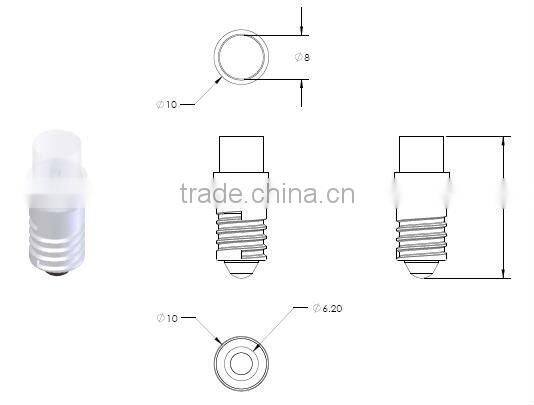 E10 T10-1TF LED lamp