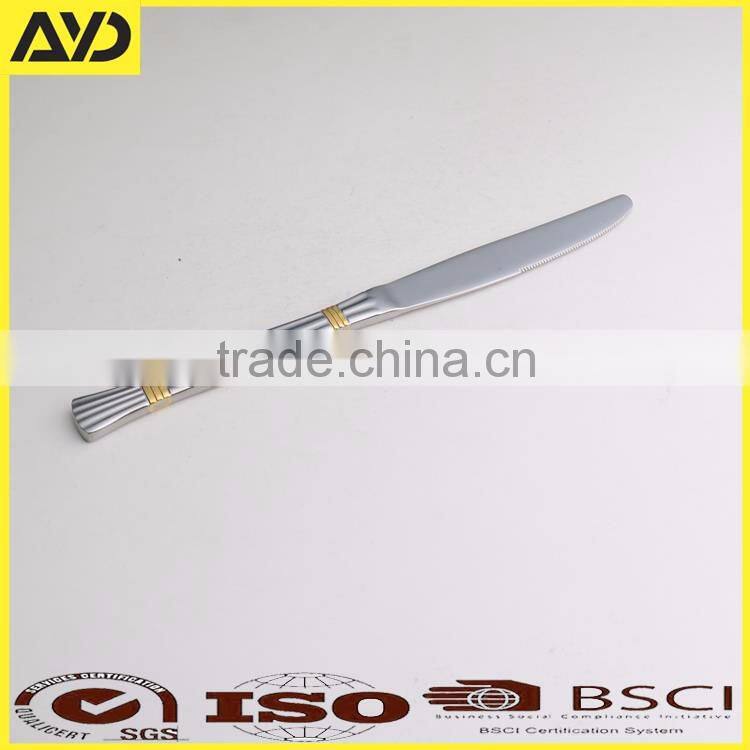 Noble Dinnerware Stainless Steel Goldplated Cutlery Set