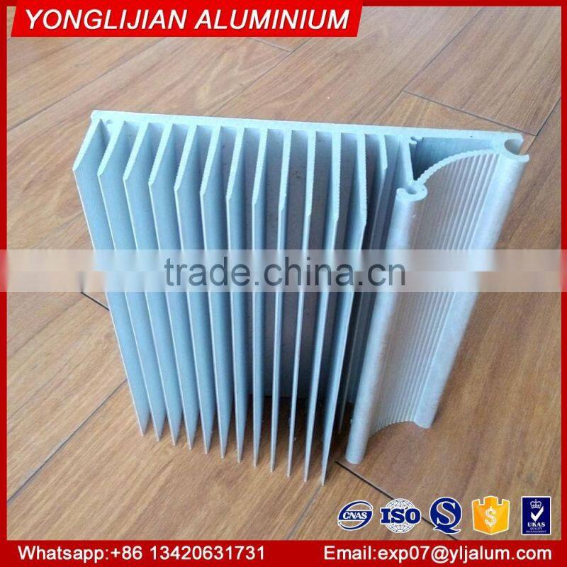 Aluminum heat sink/radiator profile