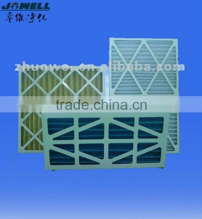 ISO CE SGS paper framed pleated pre-filter