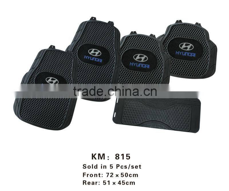hot sale accessories pvc car mat
