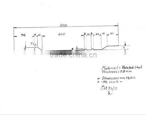 600 Roll Forming Machine(without cutter and uncoiler) colour coated roofing sheet machine for sale