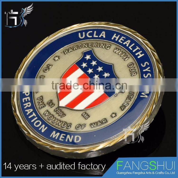 Customized old copper coins decorative coin pendant large wholesale