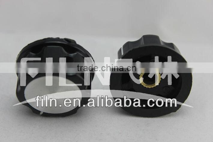 metal round car radio knobs 33mm