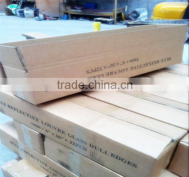 decorative frosted glass louvre windows