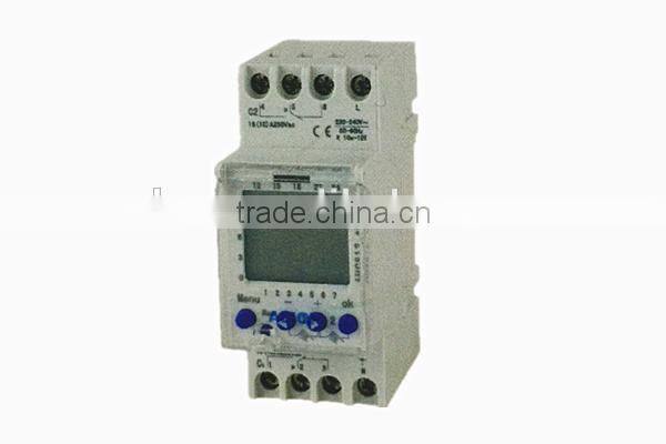 2 Channels weekly programmable digital time switch AHC812