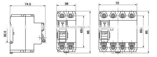 ID Residual Current Circuit Breaker MCB