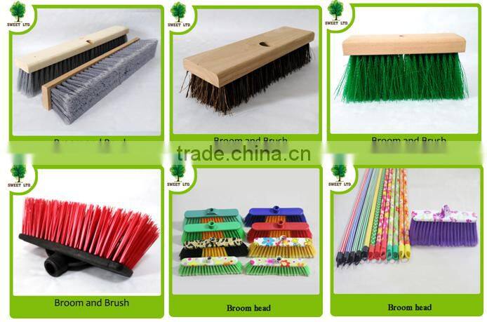 Good strong plastic broom soft brush SWEET factory