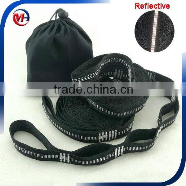 High Polyester Reflective Hammock Straps 1000lbs