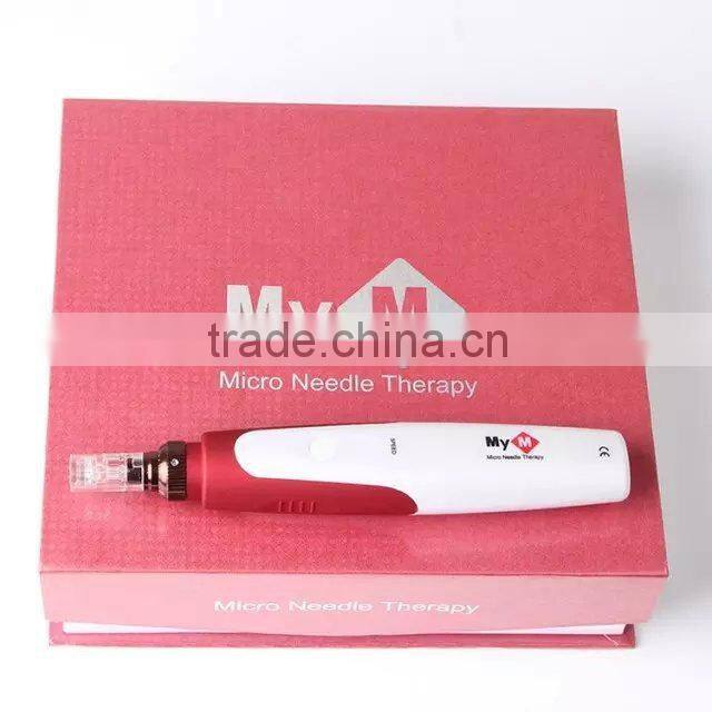 Rechargeable Newest High Quality Auto Electric Derma Pin Pen Micro Needle 0.25-2.5mm
