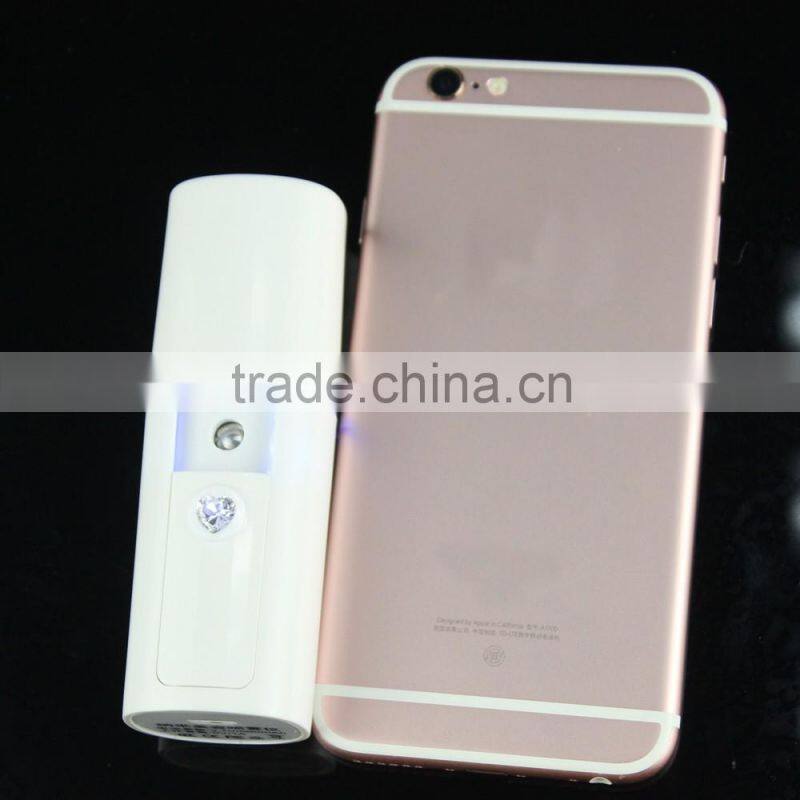 2016 new design beauty equipment mini handy pocket nano facial spray with cheap price