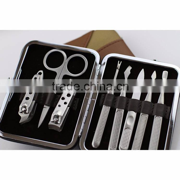 Bonvatt manicure kit prices Hot selling 7pcs woman manicure set