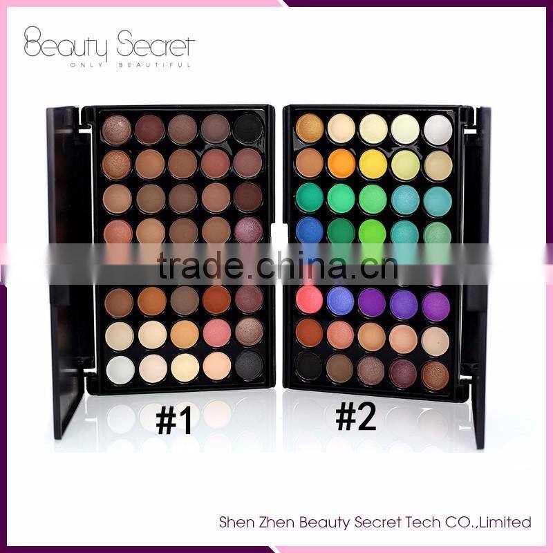 cosmetics naked eye shadow palette 40 colors OEM accept