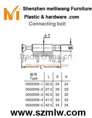 Zinc alloy spherical surface adapting piece eccentric furniture connector fittings