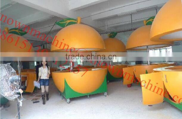 New design multi-functional kiosk /fast food mobile kiosk