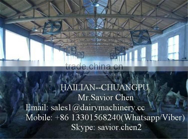 Cow Farm Pipeline Milking Machine , Milking Parlor