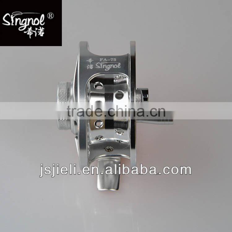 Singnol FA75 3BB Gear Ratio1:1 Fly Reel One-way Ball Bearing Fly Fishing Reel