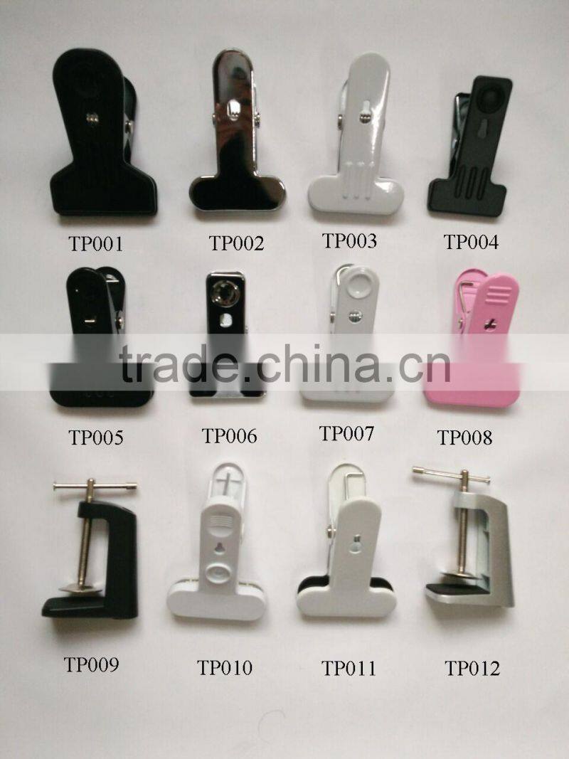 Tuopu new style metal Lazy bracket parts , table clip , metal clip for bed