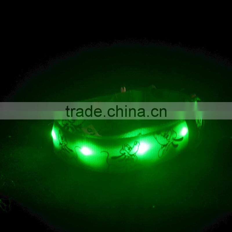 New Arrival Pluto the Dog Pattern Dog Training Collar