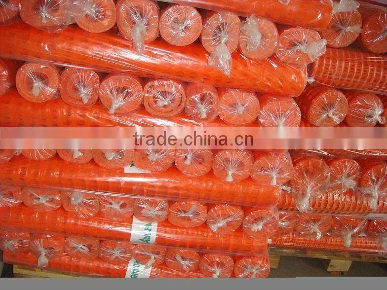 Orange Color Plastic warning mesh