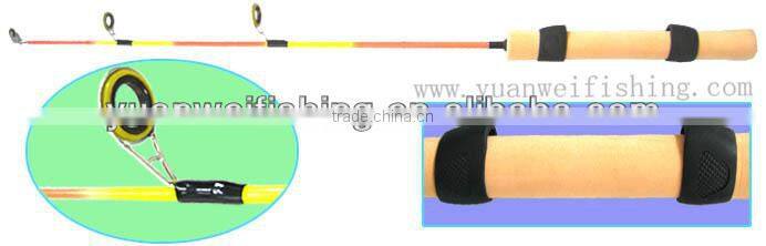Solid glass high quality ice fishing rods