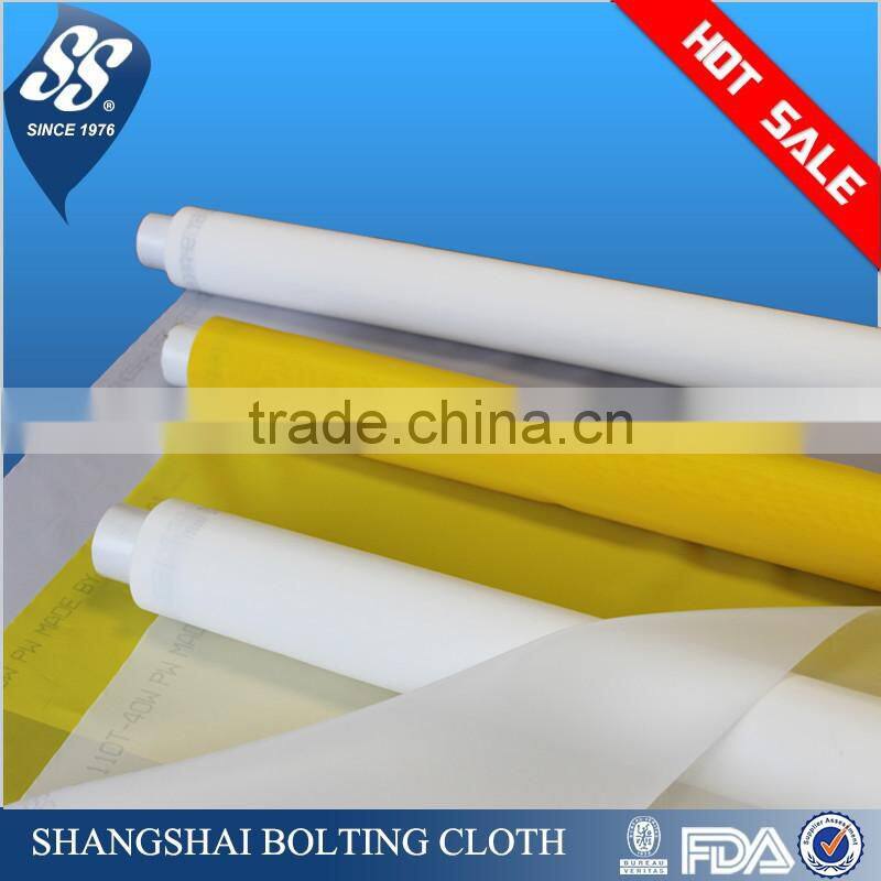 100%polyester monofilament 180 mesh screen printing mesh