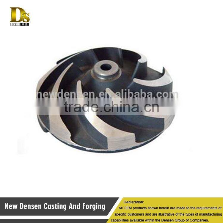 China produces high quality OEM Stainless steel pump impeller of casting parts with low price