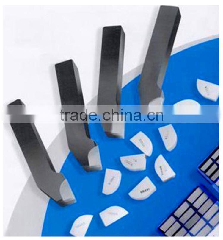 YG6 A type carbide brazed tips/blank surface carbide welding inserts