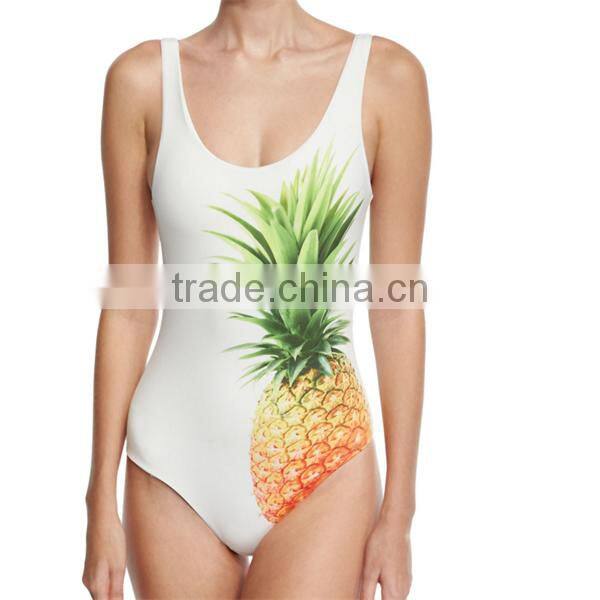 2017 one- piece girls bathing wear