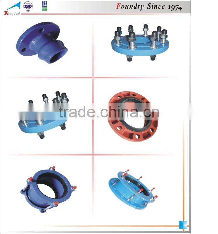 Custom best product high quality industry cast ductile iron mechanical plain end wall pipe