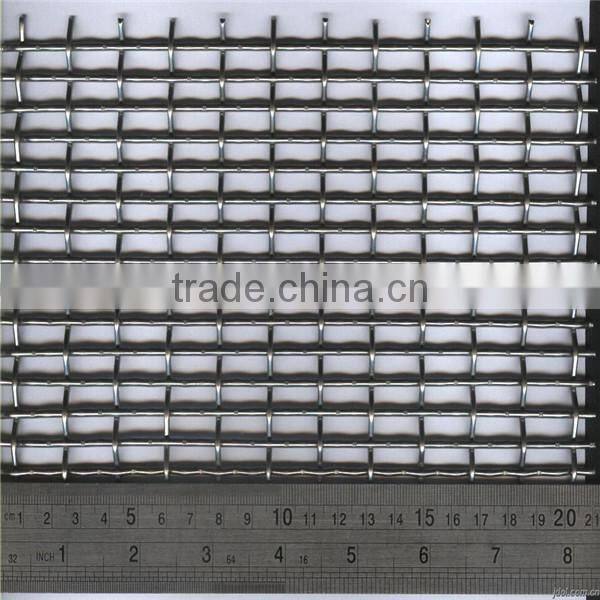 Alibaba High quality square decorative Stainless Steel Woven crimped wire mesh 430 304 201 202 316L/Crimpe Wire Mesh