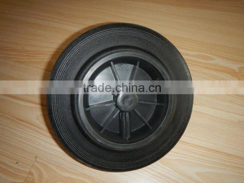 8 inch solid waste bin wheel for Brazil market
