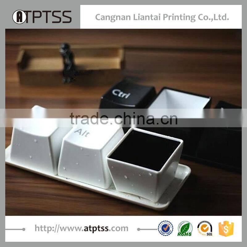 creative Keyboard cup fashion cup per set include ctrl del alt 3 pieces