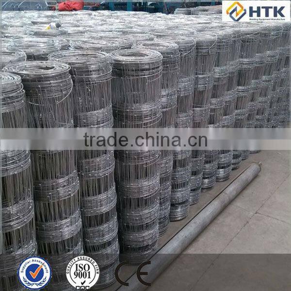 Hot dipped galvanized field fence