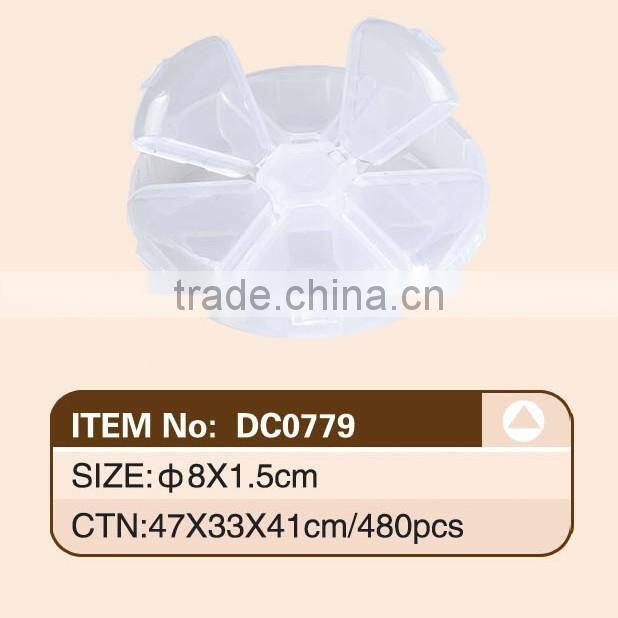 Popular Plastic Round Pill Box