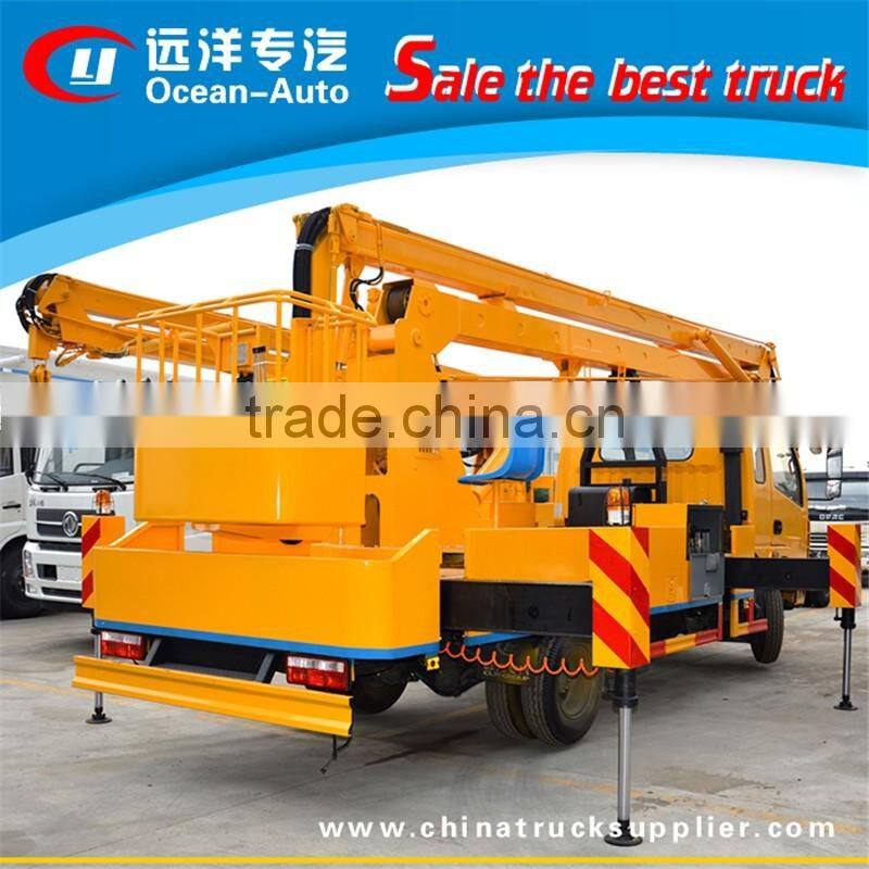 Dongfeng 18m aerial platform truck ,hydraulic lift platform truck
