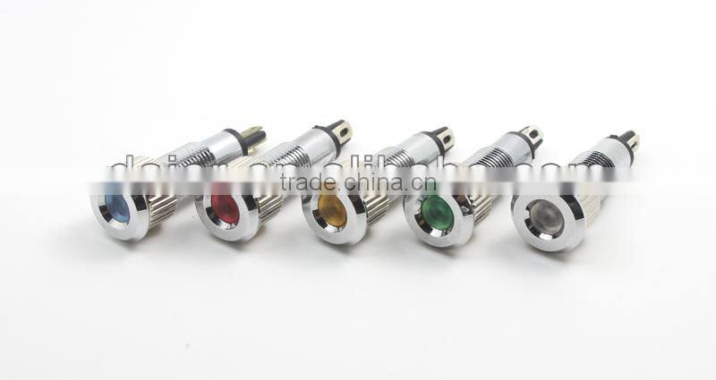 8mm metal indicator pilot lamp GQ8C-D