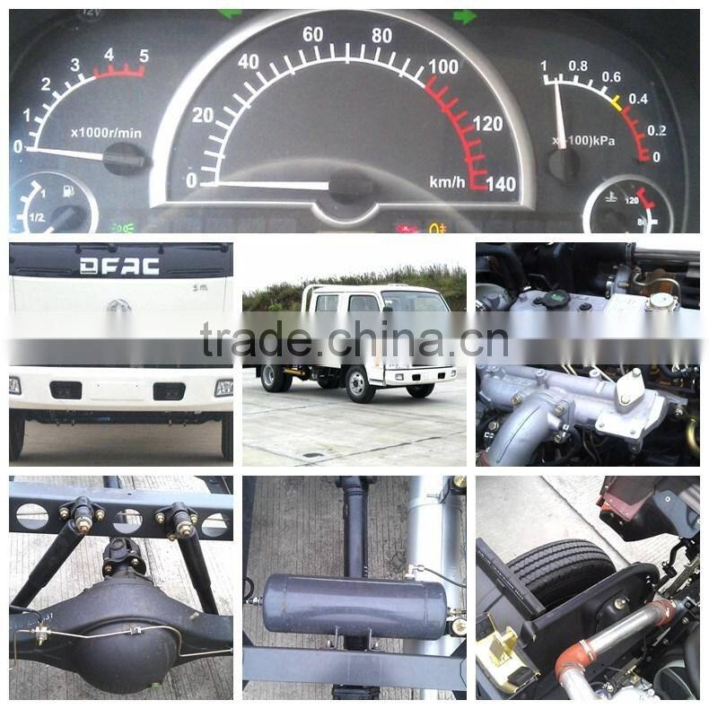 Hot Sale-Dongfeng 4X2 Double cab cargo truck Left Hand Drive