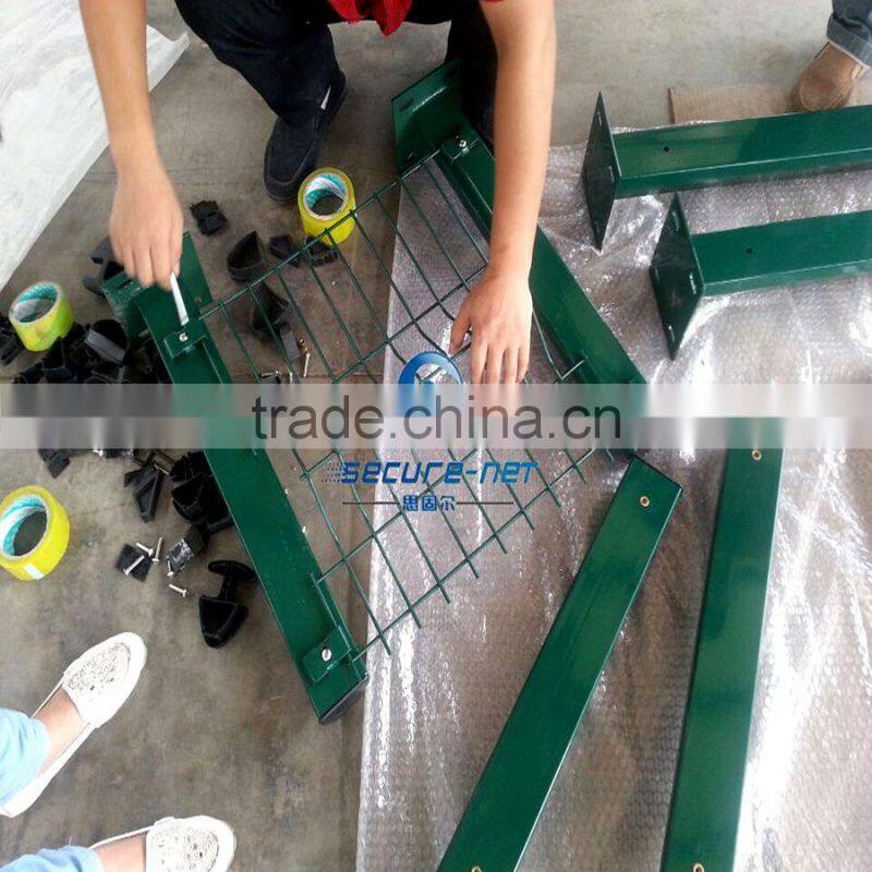 2.5m height powder coated border garden wire mesh fence